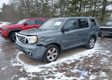 2012 Honda Pilot Ex-L from USA, damaged, VIN 5FNYF4H60CB010454